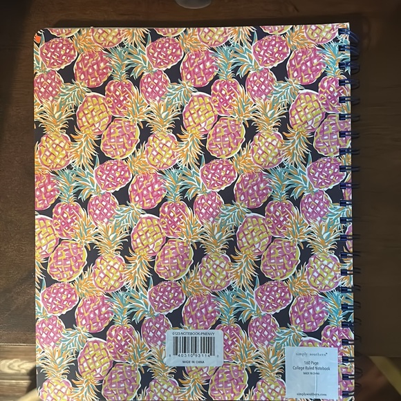 Simply Southern Collection 160 page college ruled notebook-spiral bound; NWT - Picture 4 of 5